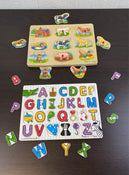 secondhand BUNDLE Melissa & Doug Wooden Puzzles