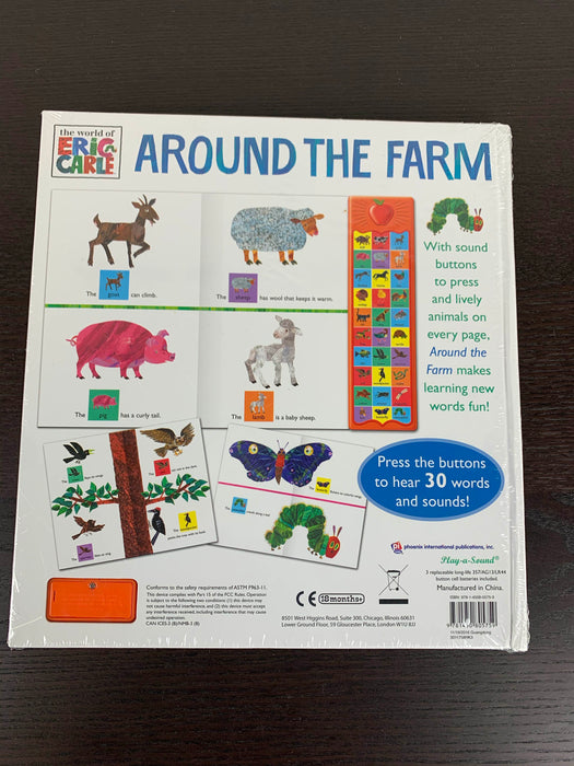 secondhand Eric Carle Around The Farm Sound Book