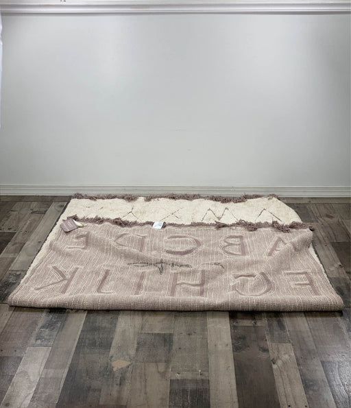 secondhand Lorena Canals RugCycled ABC Washable Rug 4.6' X 6.6'