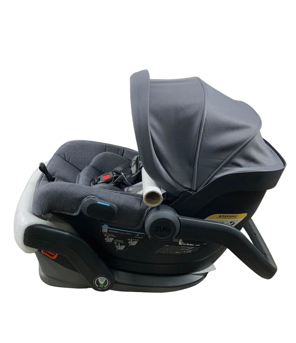 secondhand UPPAbaby MESA V2 Infant Car Seat, 2023, Charcoal Melange Merino Wool)