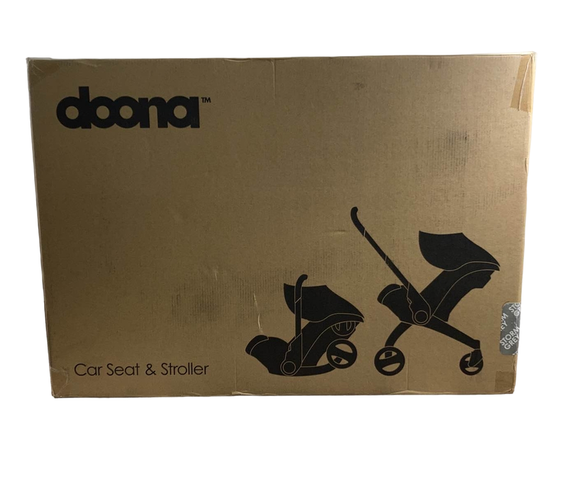 used Doona Infant Car Seat & Stroller Combo, 2022, Storm Grey