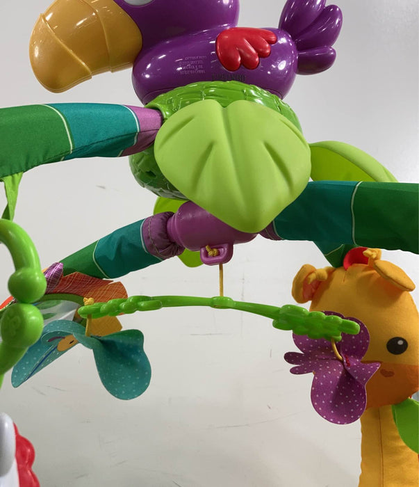 used Fisher Price Rainforest Melodies and Lights Deluxe Gym