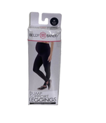 used Belly Bandit Over The Bump Support Leggings, M Black