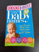 used Source Books The Complete Book Of Baby Names