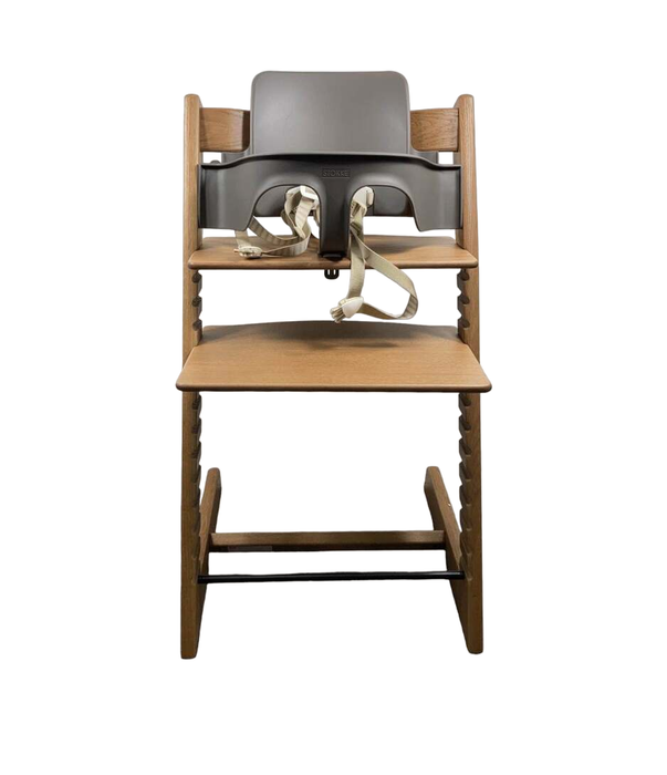 Stokke Tripp Trapp High Chair With Baby Set, Oak Brown