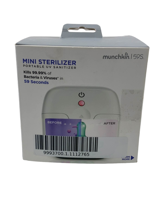 used Munchkin 59S Mini Portable UV-C Sterilizer