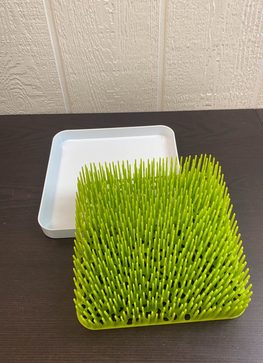 secondhand Boon Grass Countertop Drying Rack, Green, Grass Countertop Drying Rack