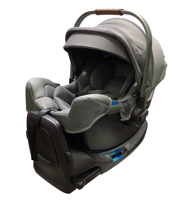 used Nuna PIPA rx Infant Car Seat with RELX Base, 2022, Granite