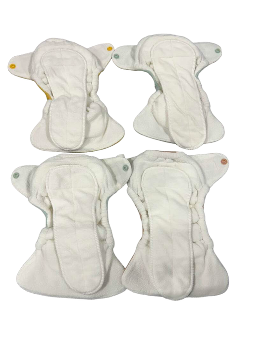 secondhand GroVia Buttah Newborn AIO Cloth Diapers, 4pack