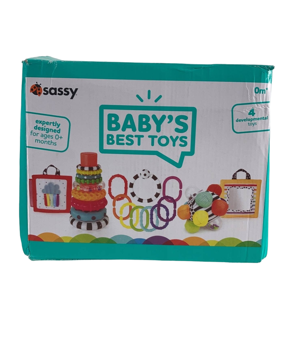 secondhand Sassy Baby's First Developmental Toys Gift Set