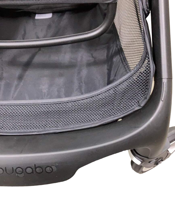 used Bugaboo Butterfly Stroller, 2022, Midnight Black