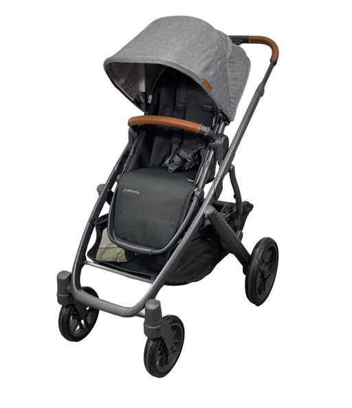 secondhand UPPAbaby VISTA V2 Stroller, 2022, Greyson (Charcoal Melange)