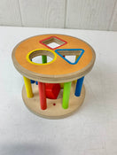 used Hape Wooden Rolling Shape Sorter