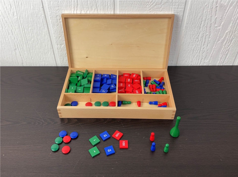 secondhand Elite Montessori Stamp Game