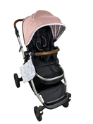 used Mockingbird Single to Double Stroller, 2022, Silver with Penny Leather, Bloom, Windowpane