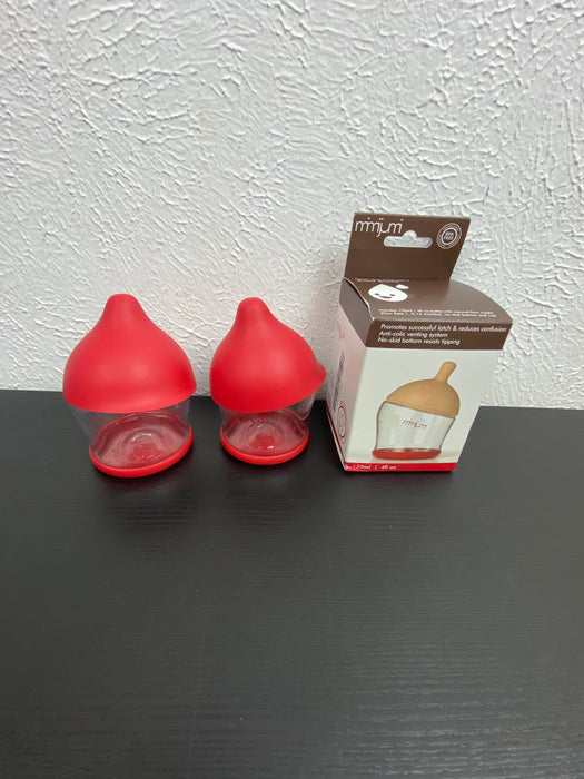 used mimijumi Baby Bottles, 2 Pack, 4oz