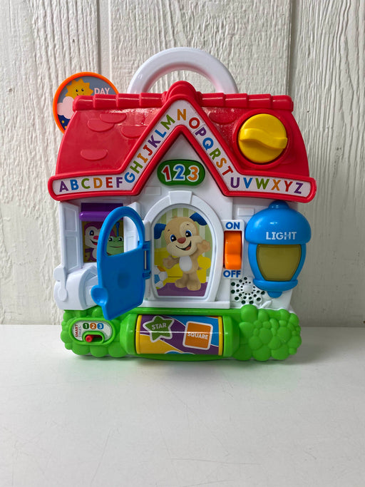 secondhand Fisher Price Laugh and Learn Puppy’s Busy Activity Home