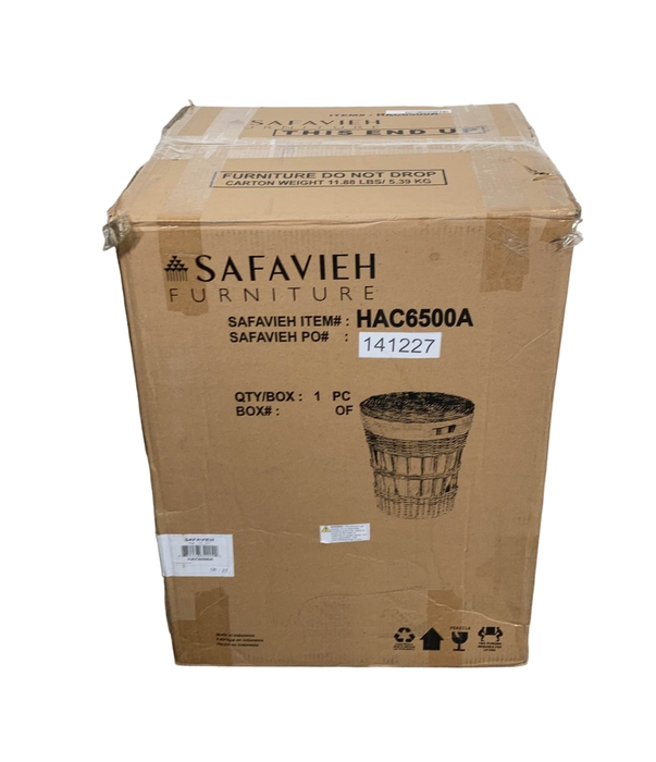 used Safavieh Maggy Storage Hamper With Liner