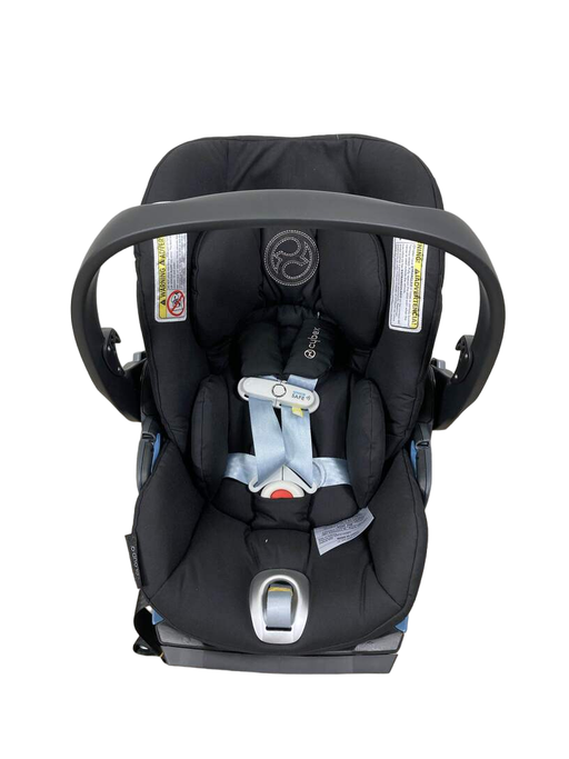 used Cybex Cloud Q Infant Car Seat with SensorSafe, Stardust Black, 2022