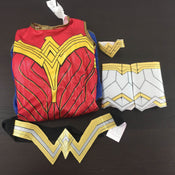 secondhand Rubie’s Pretend Play Wonder Woman Costume, Small ages 3-4