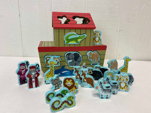 used Melissa & Doug Noah’s Ark Wooden Shape Sorter