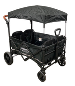 used Wonderfold X4 Push & Pull Quad Stroller, 2022, Stealth Black