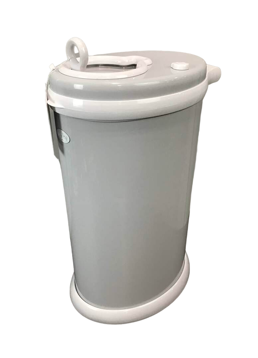 used Ubbi Diaper Pail, Grey