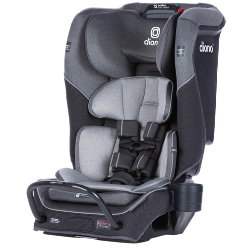 used Diono Radian 3QX Convertible Car Seat, Grey Slate, 2023