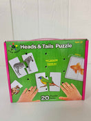 used Star Right Match Puzzle, Heads & Tails Animal