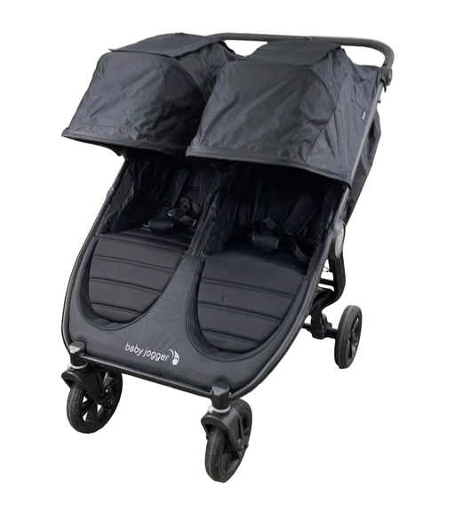 used Baby Jogger City Mini GT2 Double Stroller, 2022, Jet