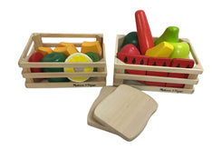 used BUNDLE Melissa & Doug Wooden Food Bundle