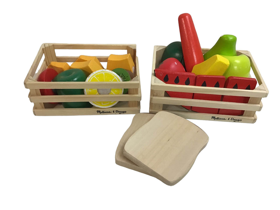 used BUNDLE Melissa & Doug Wooden Food Bundle