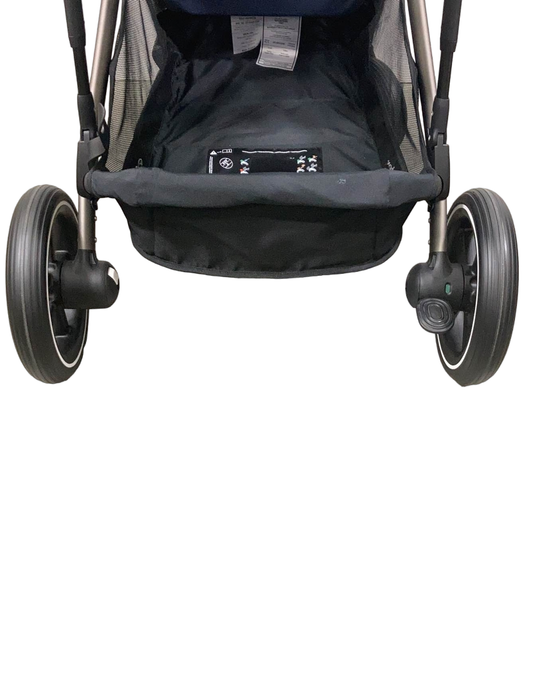 Cybex Gazelle S Modular Stroller, 2022, Taupe Frame, Navy Blue