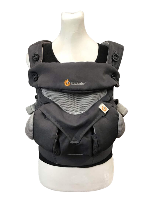 used Ergobaby 360 All Positions Cool Air Mesh Baby Carrier, Carbon Grey