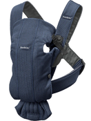 used BabyBjorn Baby Carrier Mini, Navy Blue 3D Mesh