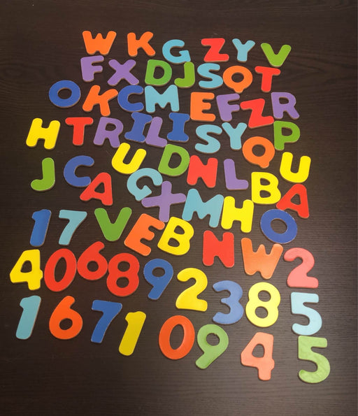 used Melissa & Doug Magnetic Wooden Numbers And Letters