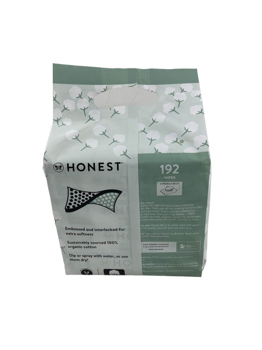 used Honest Company Organic Cotton Dry Wipes