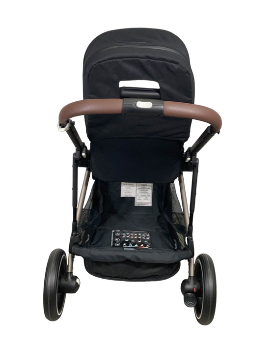 Cybex Gazelle S Modular Stroller, Taupe Frame, Moon Black, 2022