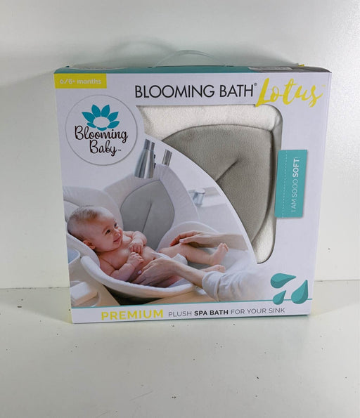 used Blooming Bath Baby Bath Lotus, Gray-Gray