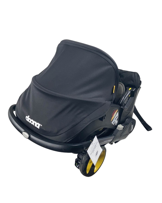 secondhand Doona Infant Car Seat & Stroller Combo, 2021, Nitro Black