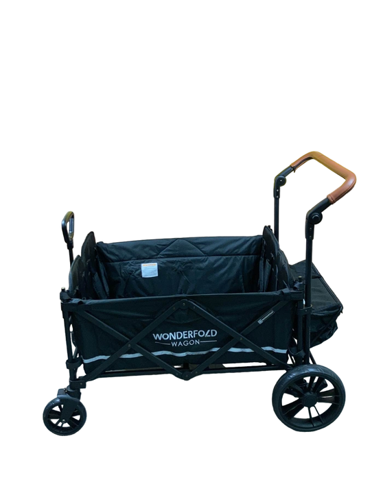 secondhand Wonderfold X4 Push & Pull Quad Stroller, Stealth Black, 2022