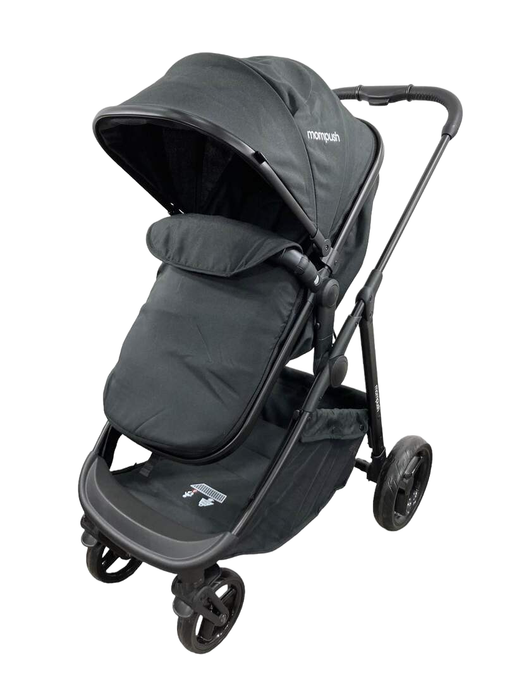 used Mompush Wiz Stroller, 2021, Black