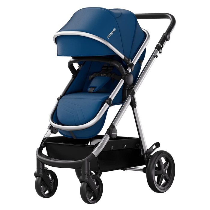 used Mompush Meteor 2 Stroller, Navy Blue, 2021