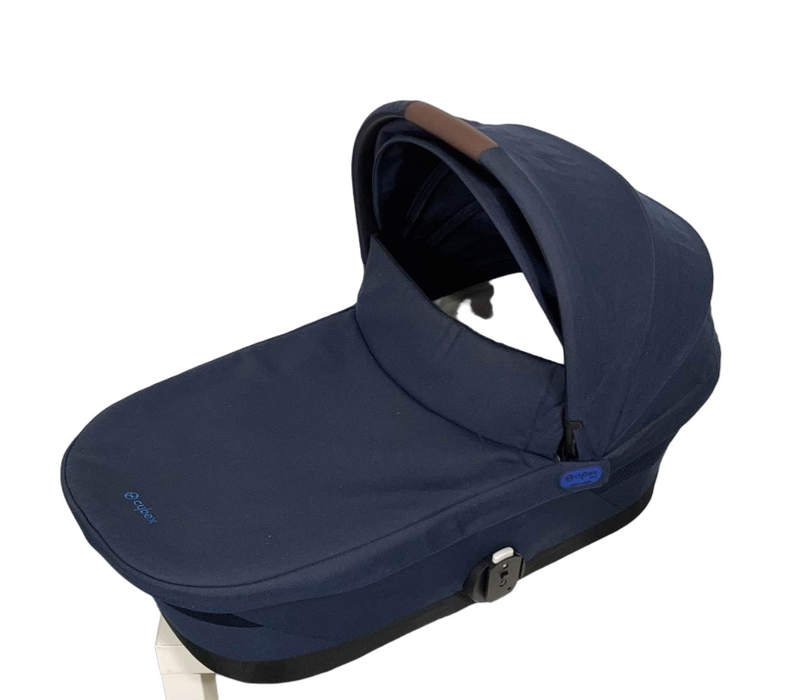 used Cybex Gazelle S Cot, Navy Blue