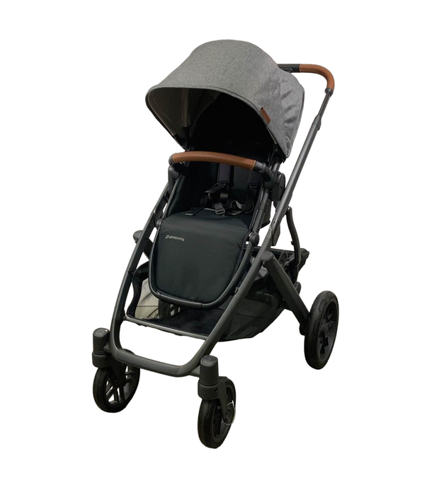 secondhand UPPAbaby VISTA V2 Stroller, 2023, Greyson (Charcoal Melange)