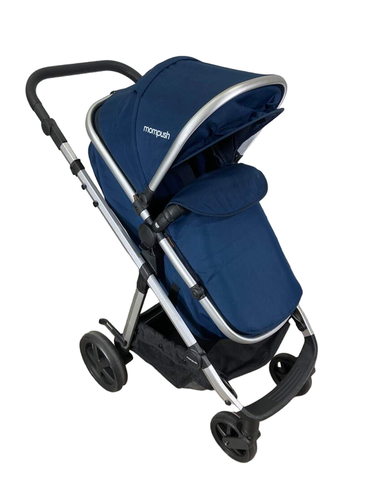 used Mompush Meteor 2 Stroller, Navy Blue, 2022