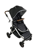 used Mockingbird Single to Double Stroller, 2022, Silver with Penny Leather, Watercolor Drops, Black