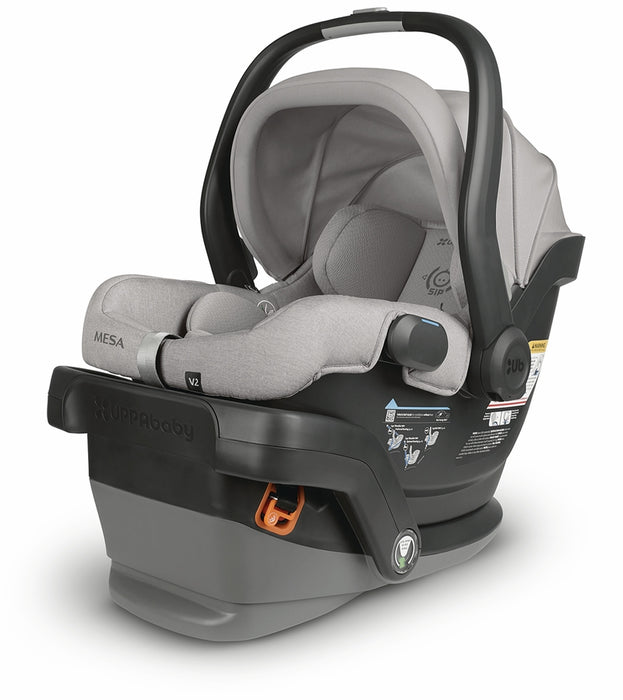 used UPPAbaby MESA V2 Infant Car Seat, Greyson (Charcoal Melange Merino Wool), 2023