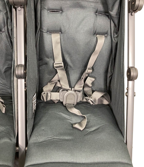 UPPAbaby G-Link V2 Double Stroller, 2022, Greyson (Charcoal Melange)