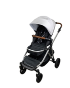 used Mockingbird Single to Double Stroller, Limited Edition Night Stars, Silver with Penny Leather, 2022, Limited Edition Light Grey